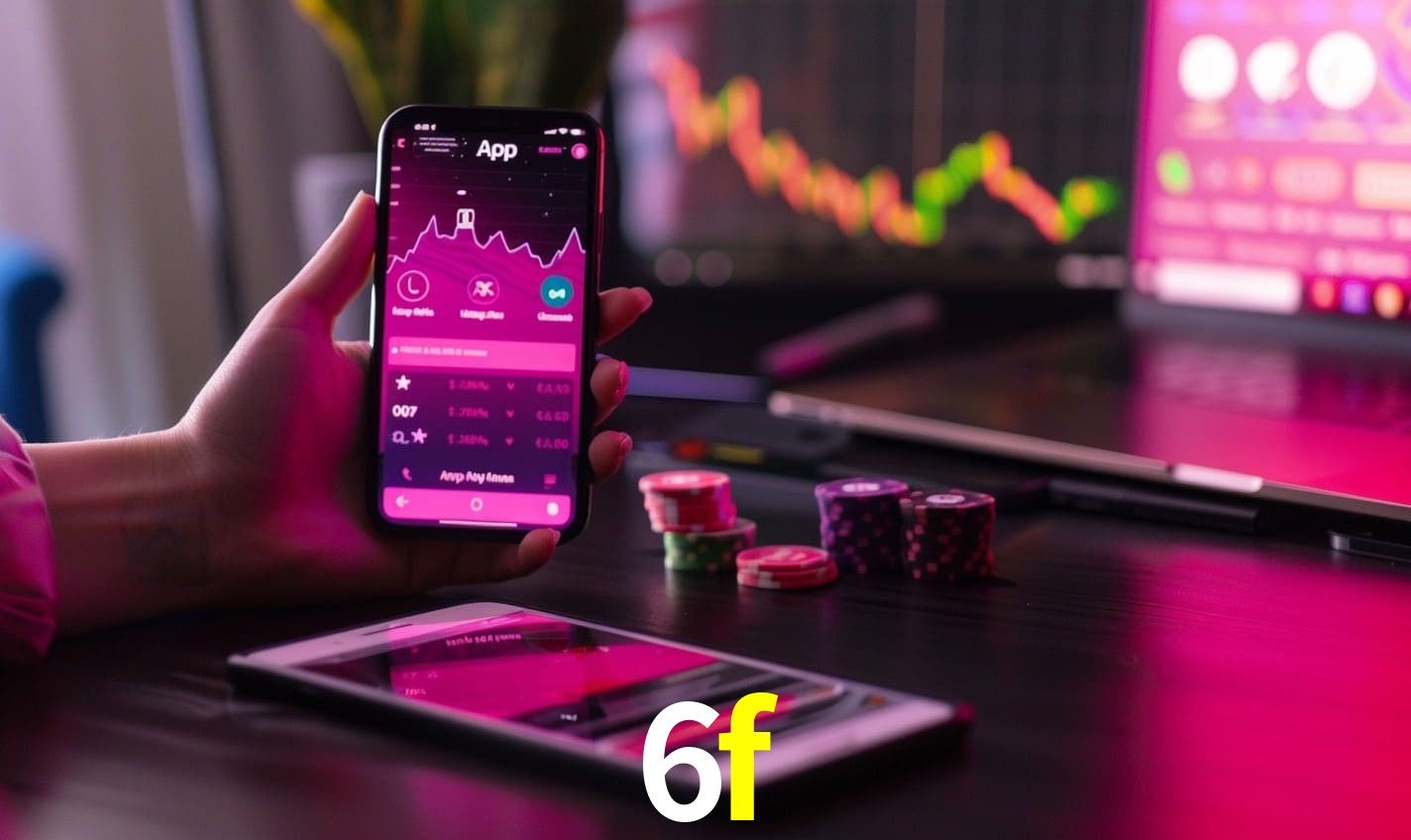 Comparação APP mobile vs versão web da 6f